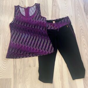 Lucy pants and top size M top and S pants